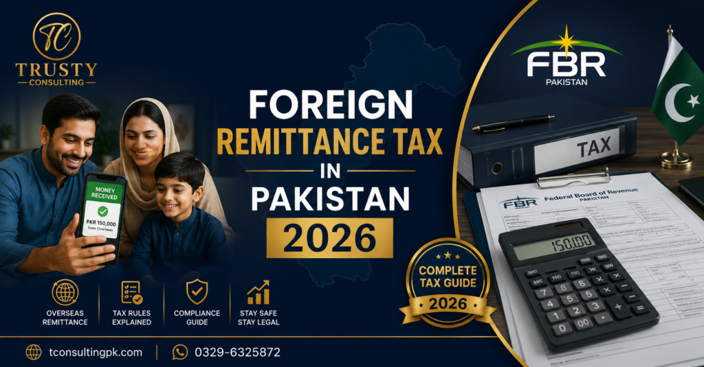 foreign remittance tax in Pakistan 2026 complete guide banner