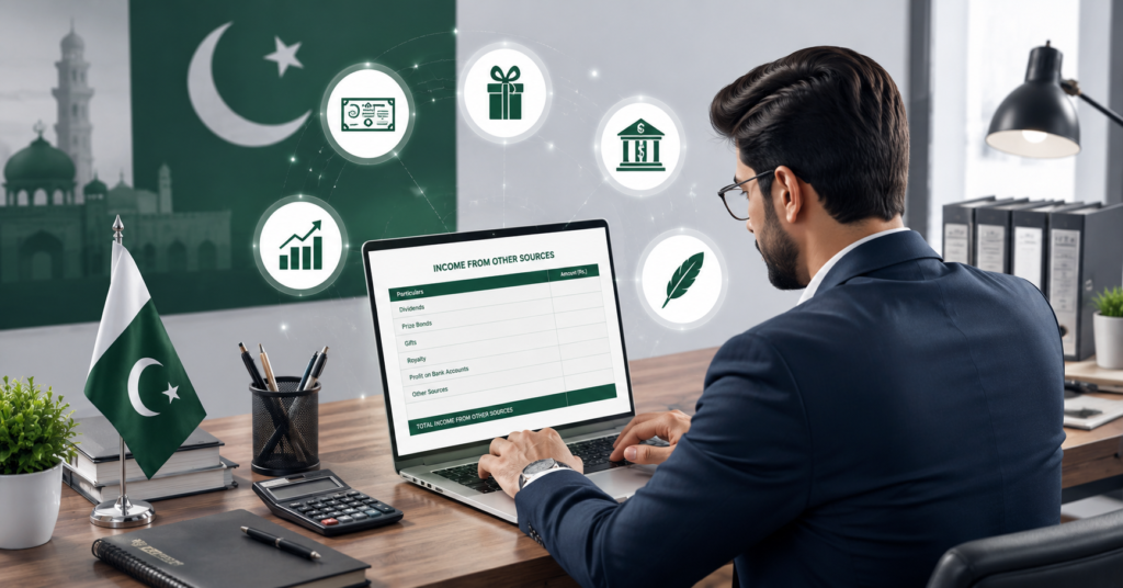 Income from Other Sources tax guide by Sialkot tax consultant