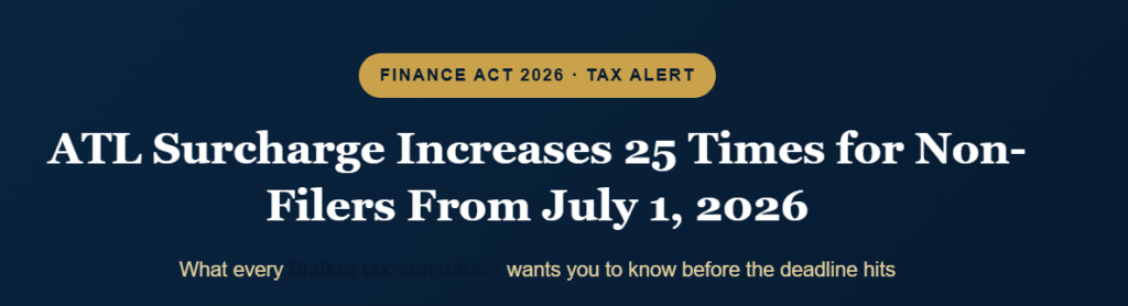ATL Surcharge Increases 25 Times for Non-Filers From July 1, 2026